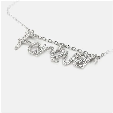 Romantic Love Initial Pendant