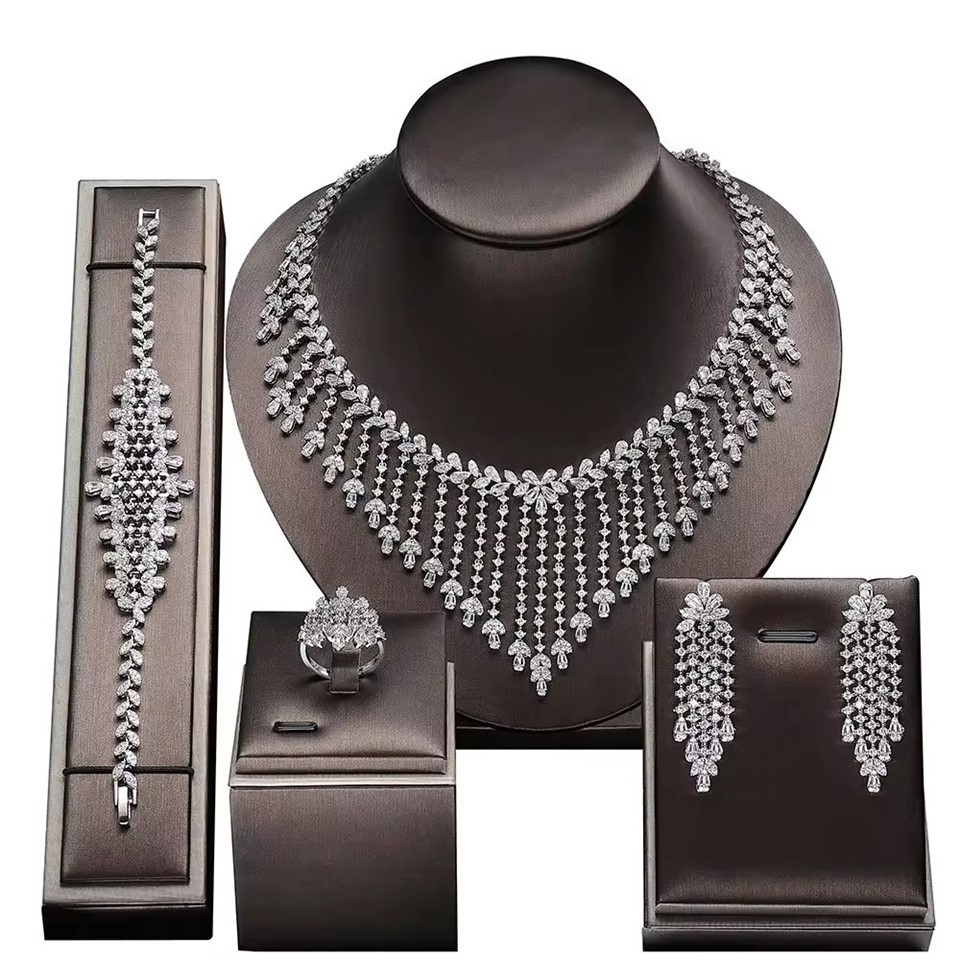 Cubic Zirconia Jewelry Set