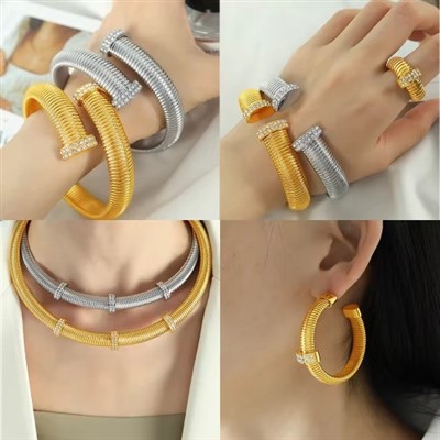 Stainless Steel Charm Bracelets Merge Industrial Chic With Custom Luxury For ...