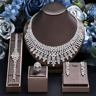 Luxury CZ Full Jewelry Sets